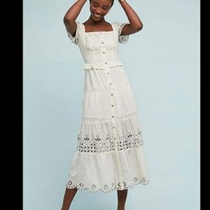 Rahl Cali Frances Eyelet Midi Dress